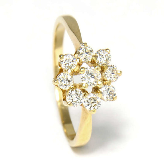 Gold Ring 8 Karat mit Zirkonia