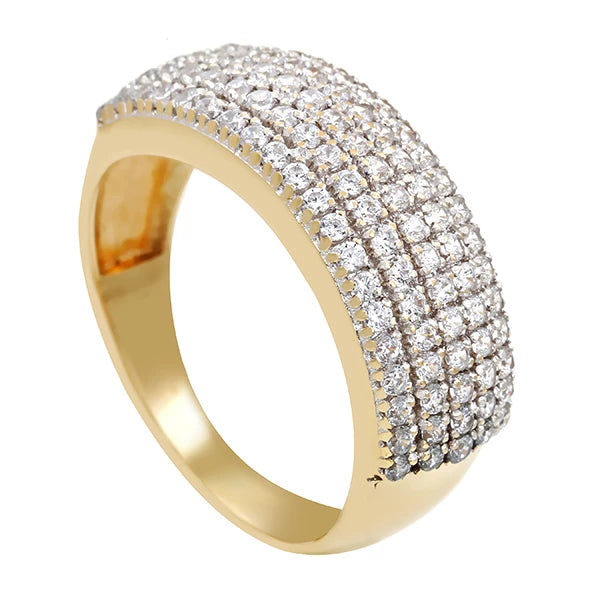 Gold Ring 14 Karat mit Zirkonia