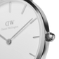 Petite Sterling Damenuhr Silber 28 mm - Daniel Wellington