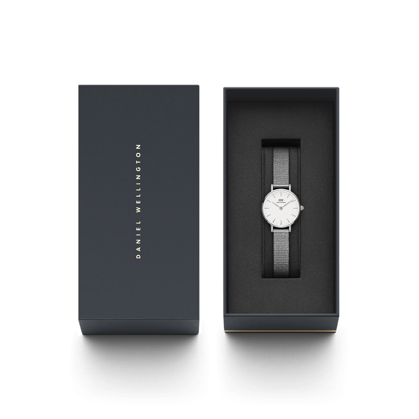 Petite Lumine Bezel Sterling Damenuhr Silber 24 mm - Daniel Wellington