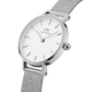 Petite Lumine Bezel Sterling Damenuhr Silber 24 mm - Daniel Wellington