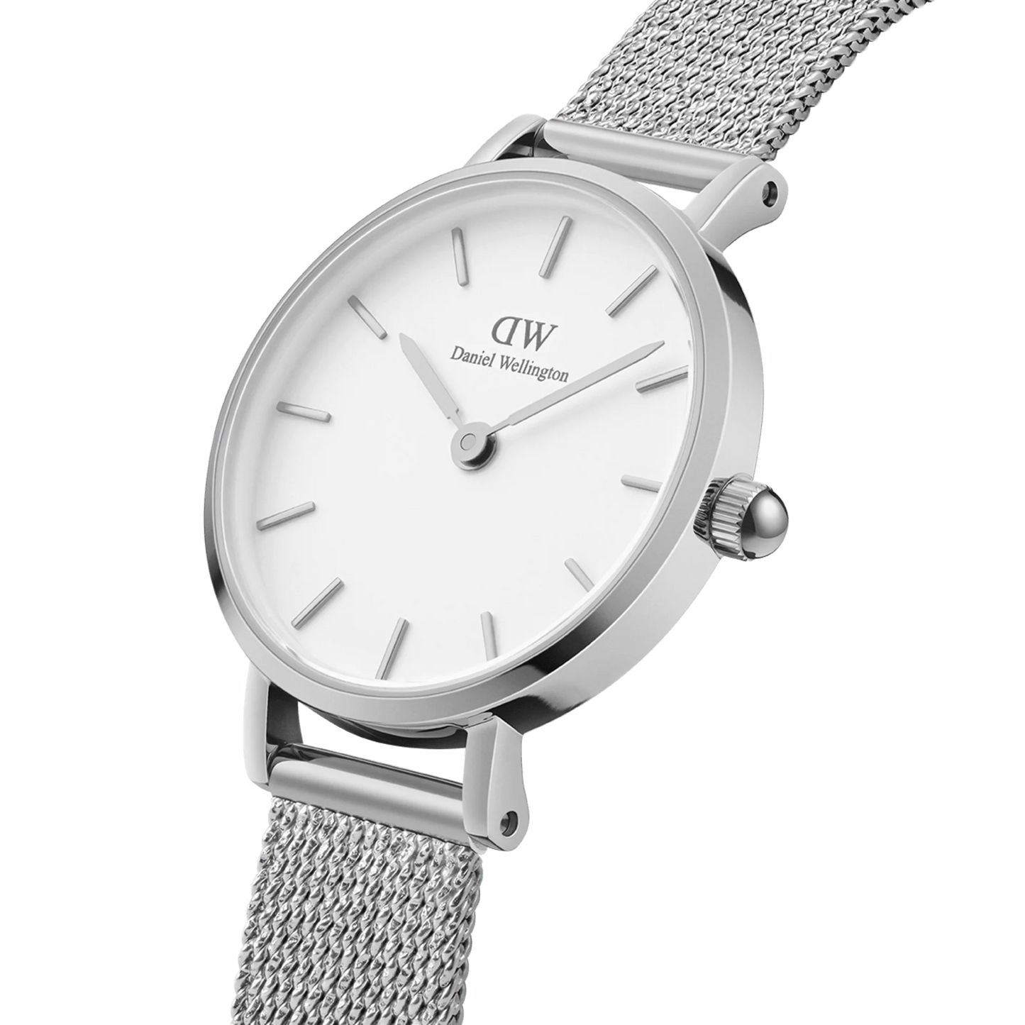 Petite Lumine Bezel Sterling Damenuhr Silber 24 mm - Daniel Wellington
