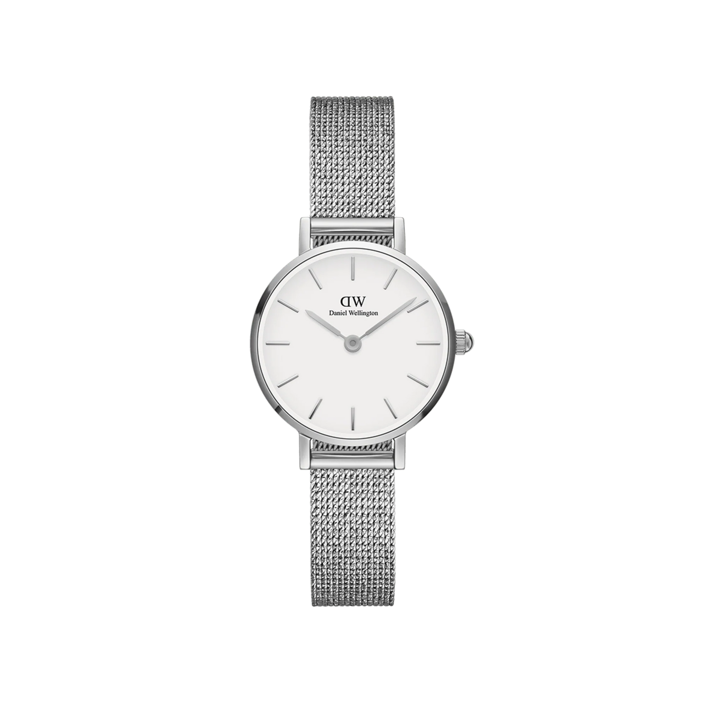 Petite Lumine Bezel Sterling Damenuhr Silber 24 mm - Daniel Wellington
