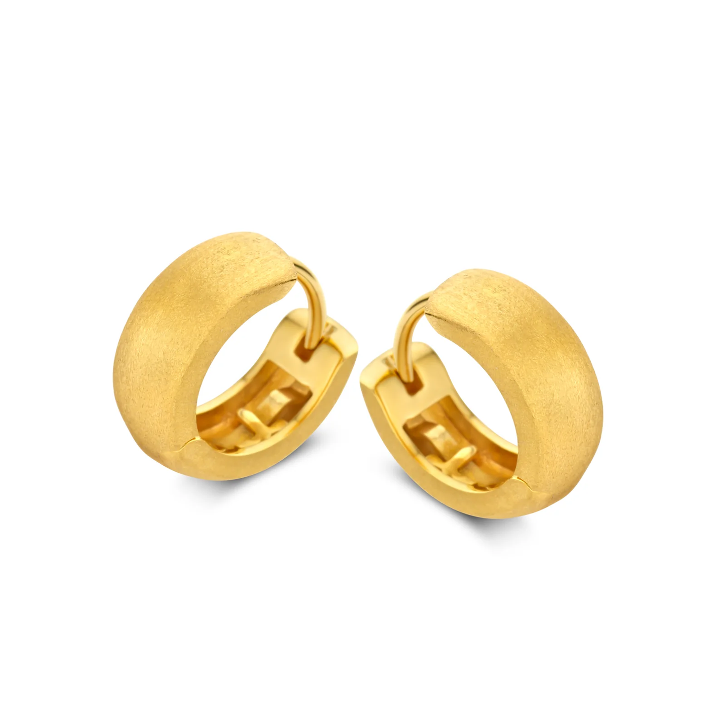 Vergoldete Vivendi Hoop Rustic Creolen - Sprit Icons
