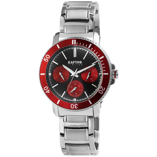 Raptor Herrenarmbanduhr Edelstahl Limited Edition