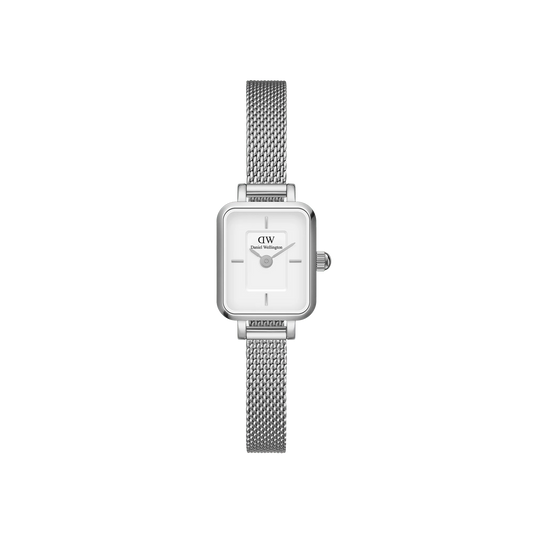 Daniel Wellington Quadro Mini Evergold Champagne Damenuhr