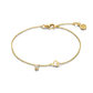 Vergoldetes Frida Armband mit Herz und Zirkonia - Spirit Icons