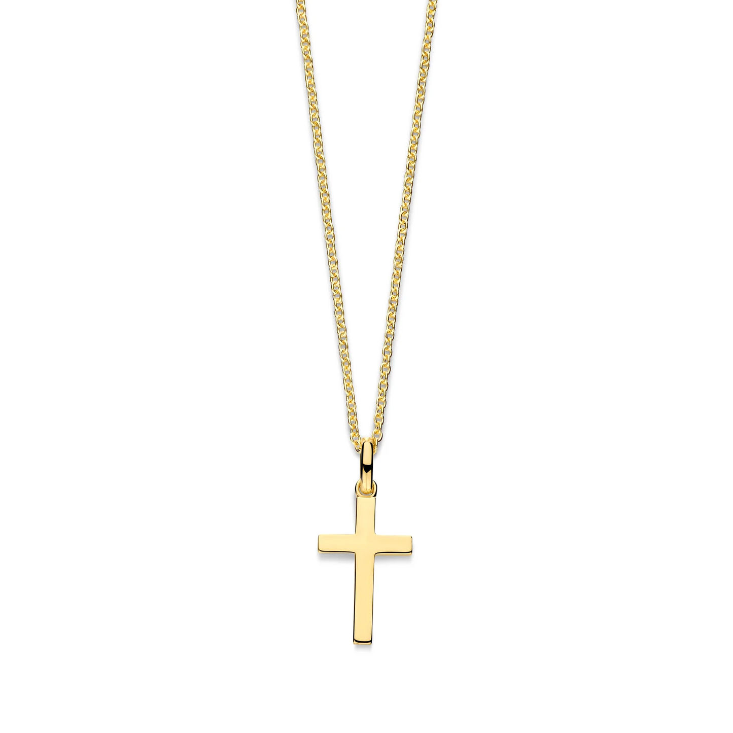 Vergoldete Halskette mit Kreuz - Spirit Icons
