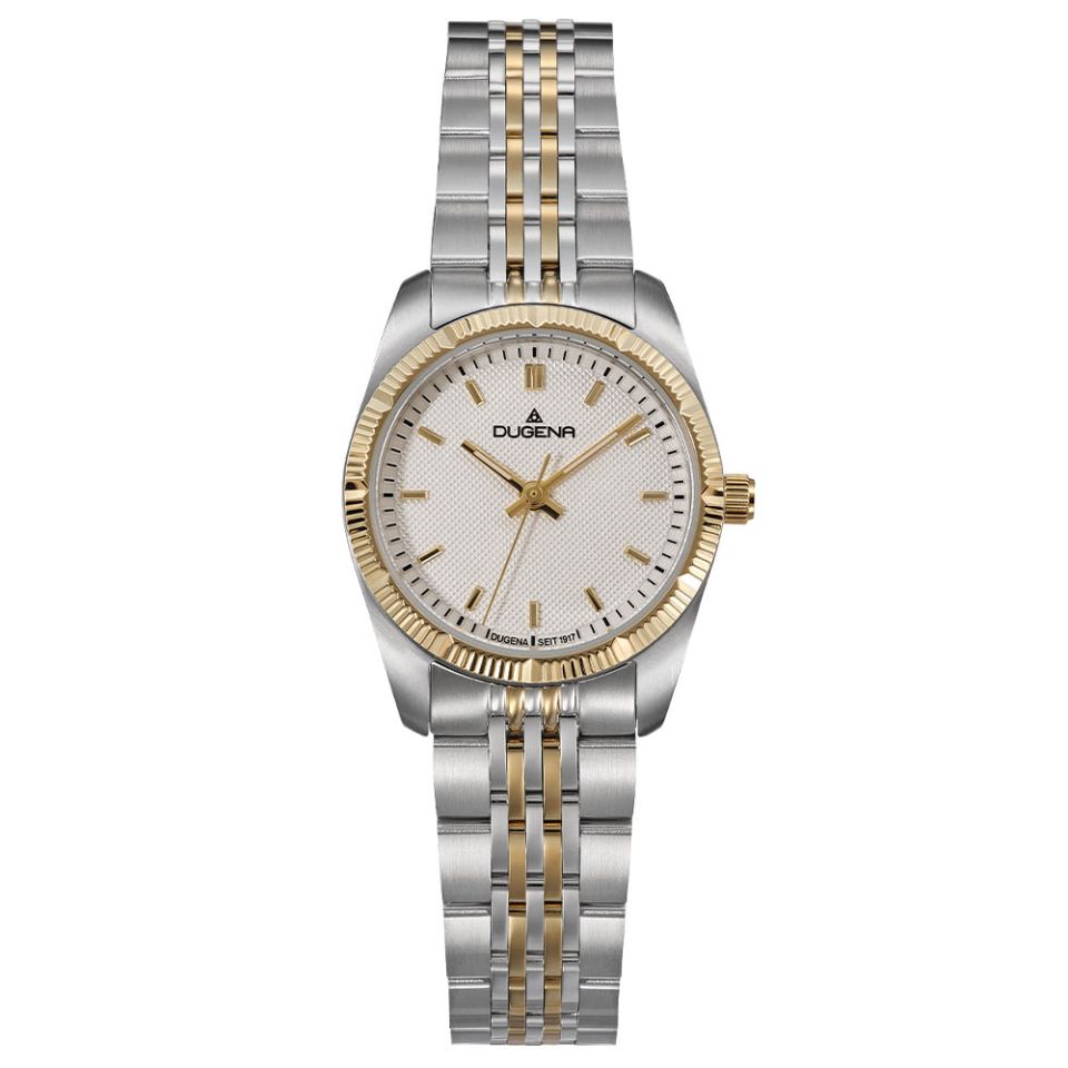 Paris Dugena Uhr - Bicolor Edelstahlband