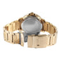 Raptor Armbanduhr Chronograph, Edelstahl vergoldet