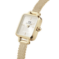 Daniel Wellington Quadro Mini Evergold Champagne Damenuhr