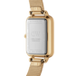 Quadro Pressed Sterling Damenuhr Silber 20 × 26 mm - Daniel Wellington