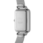 Quadro Pressed Sterling Damenuhr Silber 20 × 26 mm - Daniel Wellington