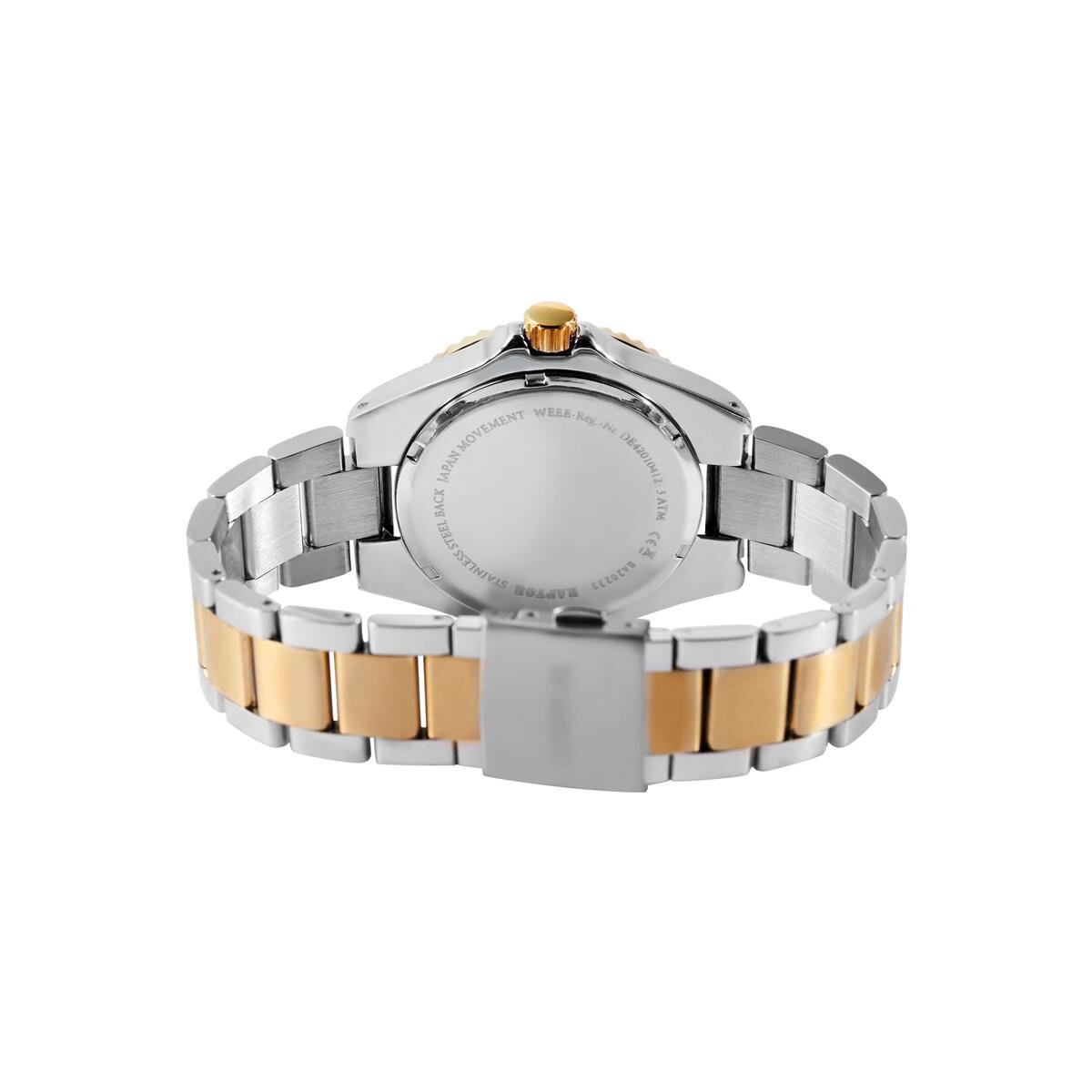 Raptor Herren Uhr Edelstahl bicolor