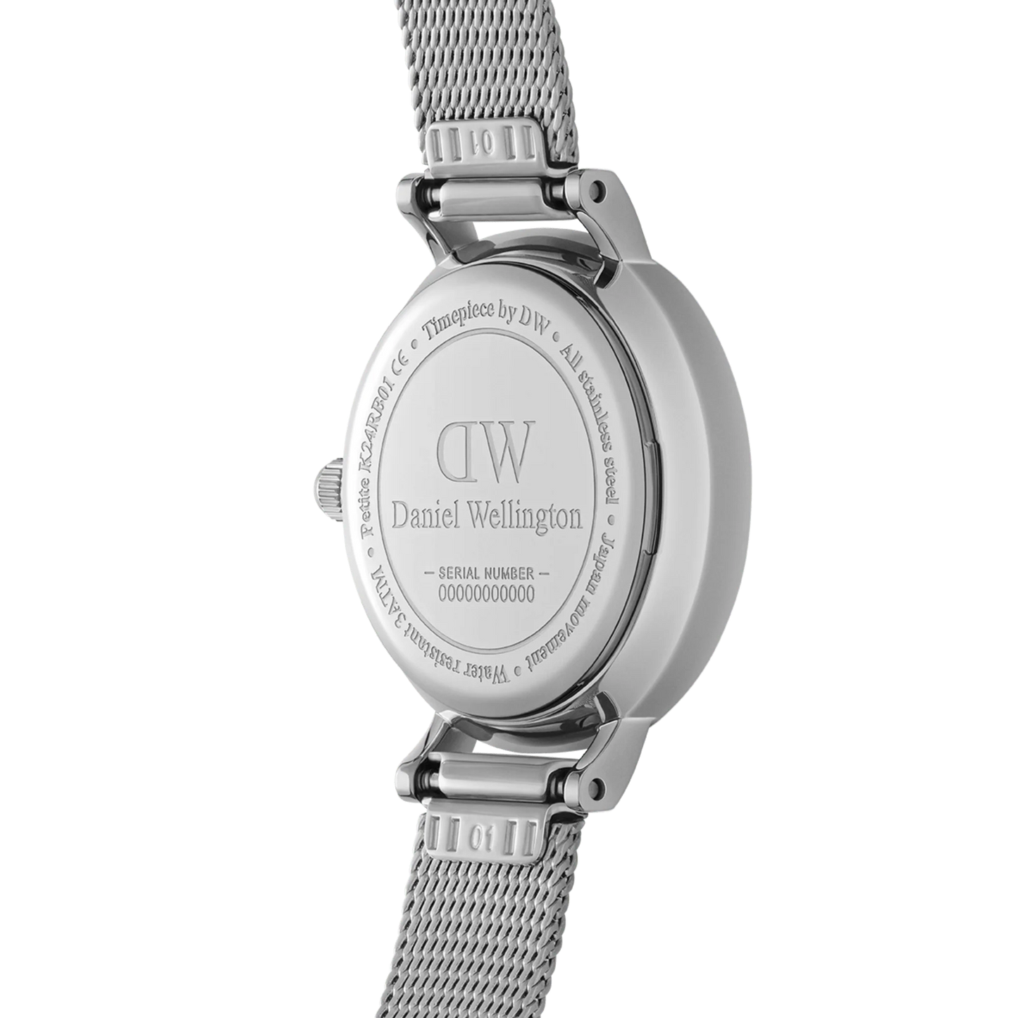 Petite Lumine Bezel Sterling Damenuhr Silber 24 mm - Daniel Wellington