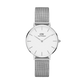 Petite Sterling Damenuhr Silber 28 mm - Daniel Wellington