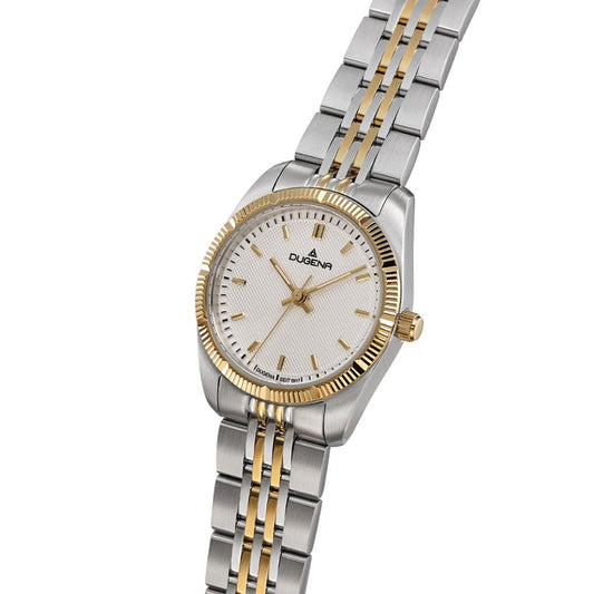 Paris Dugena Uhr - Bicolor Edelstahlband