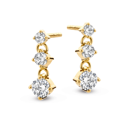 Joy Ohrringe mit Zirkonia - Spirit Icons