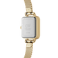 Daniel Wellington Quadro Mini Evergold Champagne Damenuhr