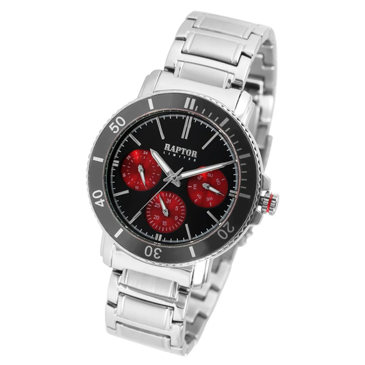 Raptor Herrenarmbanduhr Edelstahl Limited Edition